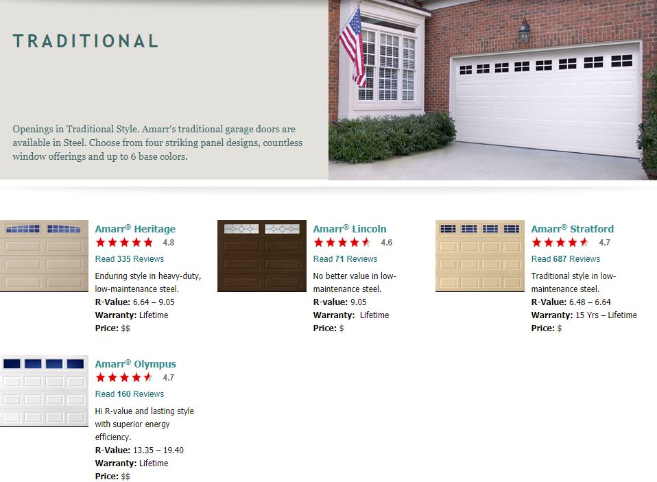 Amarr-Traditional Traditional-Garage-Doors-Toronto