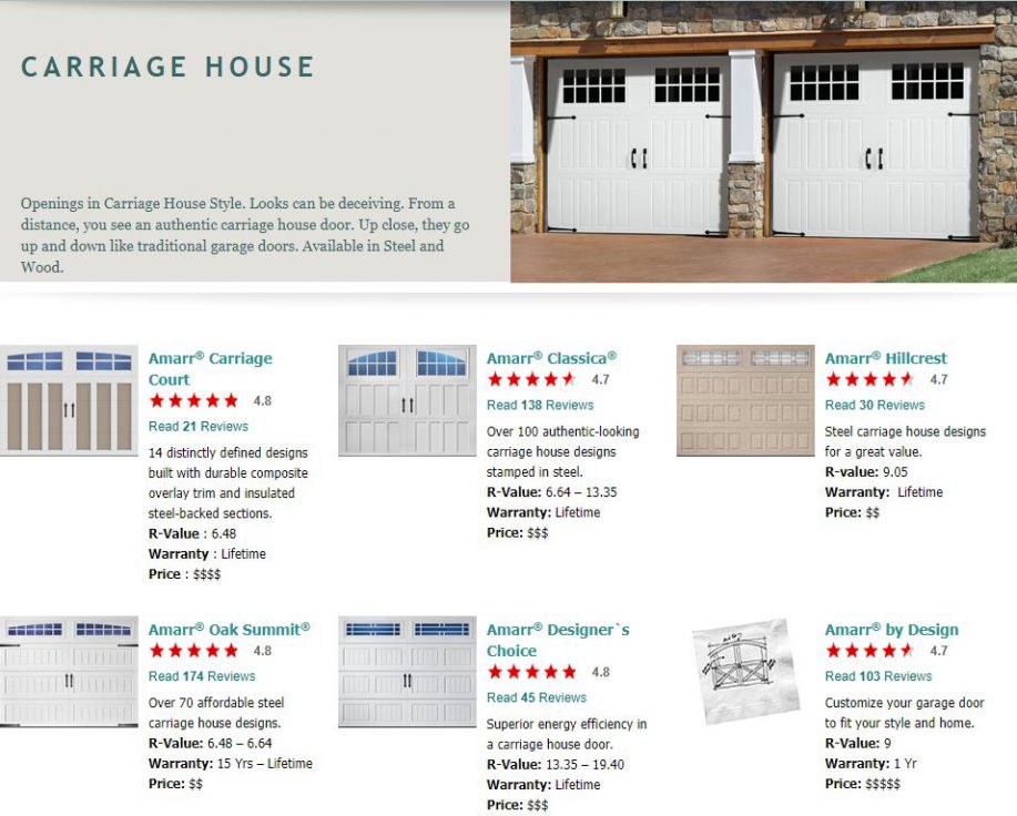 Carriage-House-Amarr Carriage-House-Garage-Doors-Mississauga